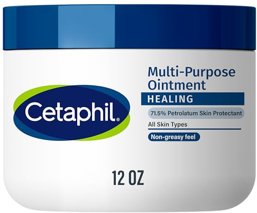 Cetaphil Healing Ointment, Soothes & Protects Dry, Chapped Skin, 12oz