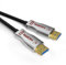 LYW 8K Cable HDMI de Fibra Óptica 20m, 48Gbps Cable HDMI 2.1 de Ultra Alta Velocidad 8K60Hz 4K120Hz HDR/HDCP 2.3/eARC Cable HDMI Direccional Delgado Flexible Compatible con PS5/Apple/Samsung/Sony TV