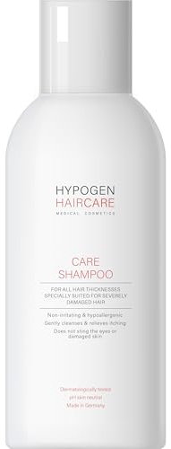 HYPOGEN CARE® Pflege-Shampoo (100 ml) | Hypoallergenes, mildes Pflege-Shampoo | Glanz und Feuchtigkeit | Ersetzt Conditioner!