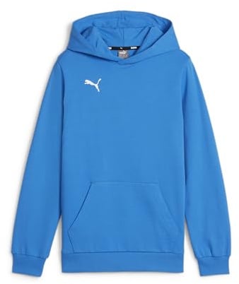 Puma Jungen Teamgoal Casuals Hoody Jr Pullover, Ignite Blue-Puma White, 140 EU