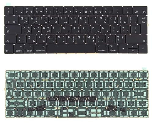 KXPASUKOJX Teclado de la versión árabe para for MacBook Pro A1706 A1707