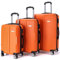 VERTICAL STUDIO 20 24 28 Koffer Reisekoffer 3er-Set Trolley Mehrteilig mit Ziffern Kofferschloss aus Kunststoff (ABS) Vier Rollen (Bernstein Visby)