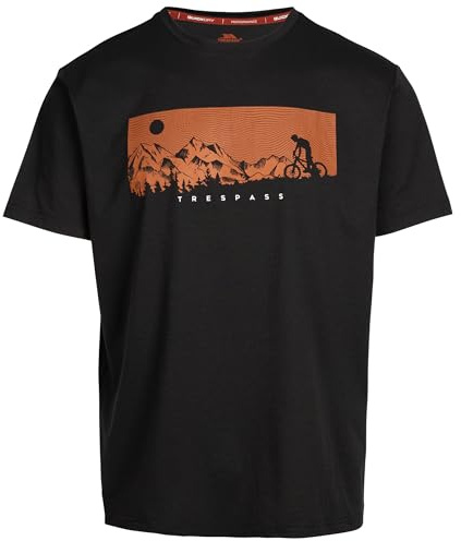 Trespass - Nellow T-Shirt für Herren (XL) (Schwarz)