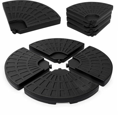 Denny International PARASOL BASE HEAVY DUTY FURNITURE GARDEN UMBRELLA BASE STAND CRYSTALS (Cantilever Parasol Base)
