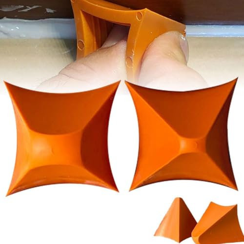 2PCS Silikon-Nahtwerkzeuge, Silikon-Abdichtungswerkzeug, Fugenglättungswerkzeug, Silicone Caulking Tool, Caulk Finishing Tool, Caulk Smoothing Tool, Silikonentferner Werkzeug Set Silikon Abzieher