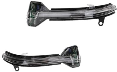Auto Seite Rückspiegel Blinker Licht für BMW 5 6 7 Série F10 F11 F18 F07 F06 F12 F01 63137308535 63137308536 Autoseite Anzeigeleuchte Spiegelblinker Außenspiegel Blinker Auto-Rückspiegel-Blinker