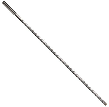 Vearter 8mm x 500mm SDS Plus Concrete Drill Bit, YG8C Carbide Tipped 40Cr Shank Rotary Hammer Drill Bit, Masonry Drill Bit for Concrete, Brick, Stone, Cement, Masonry