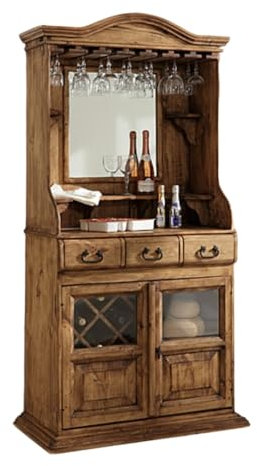 WOLF MÖBEL WOOD YOU LIKE MEXIKO Barschrank mit Spiegel