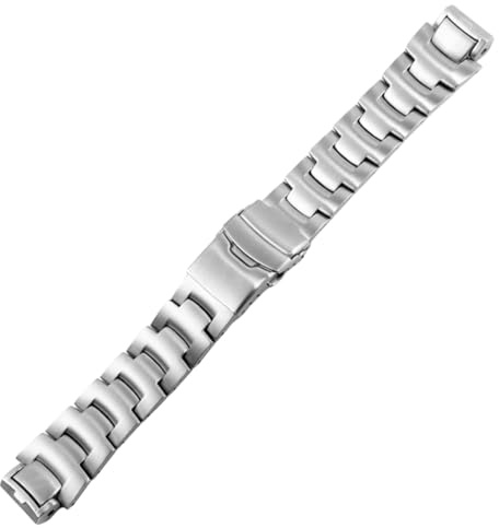 Edelstahl Uhrarmband für CASIO Pro Trek PRW-3000/PRW-3100Y/PRW-6000/PRW-6100/PRG-300