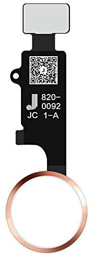 JC Home Button V4 Edizione Finale (senza versione BLUETOOTH) - Bianco/Oro Rosa Per iPhone 7 7P 8 8P
