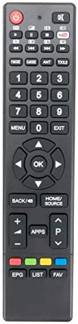 VINABTY Télécommande GCBLTV64AI-D3 pour CHIQ TV UHD65E6200ISX2 GCBLTV64AID3 UHD75E7000ISX2 UHD65D6500 UHD55E6000ISX2 65E6200 75E7000