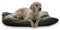 4L Textil ZOE Hundekissen wasserfest mit Bezug Hundebett wasserabweisend Hundekissen große Hunde waschbares Hundebett große Hunde (100x80 cm, Dunkelgrün)