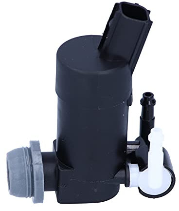 Qiilu Pompa Lavavetri, 2 Uscite Motore Pompa Lavavetri 1355124 Sostituzione Adatta per Ford C‑Max/Focus/Mondeo