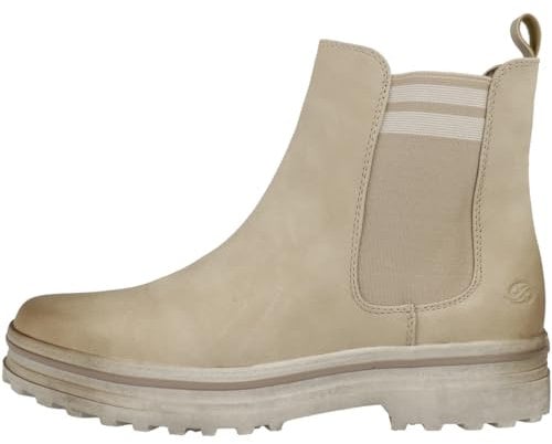 Dockers by Gerli Copenhagen Stiefelette Frauen Boot sand EU39 Polyurethan Rockwear