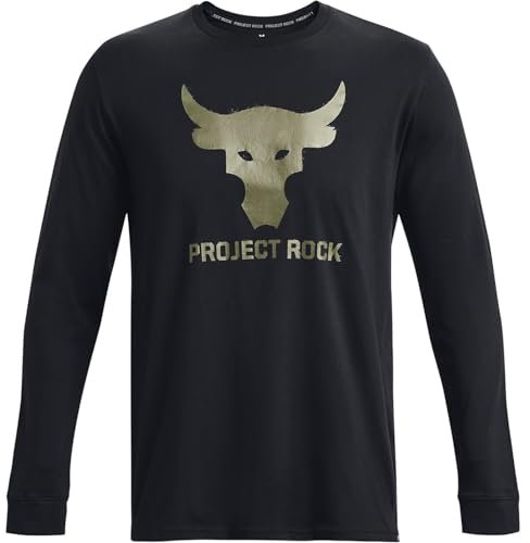 Under Armour Mens Project R Brahma Long Sleeve T-Shirt Black L