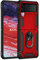 KOUYI Coque pour Samsung Galaxy Z Flip 3 5G,Double Couche Renforcée Défense Bumper TPU Silicone Antichoc Armure Housse Etui avec Anneau Support pour Samsung Galaxy Z Flip 3 5G (Rouge)