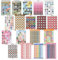 HLIWS 18 Blätter Aufkleber Bunte Punkte,Runde Punktaufkleber,Selbstklebende Ettiketten,für Kalender, Planer und zum Basteln(18 Stile)