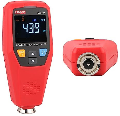 UNI-T UT343A Digital Coating Thickness Gauge Film Paint Tester Lacquer Meter