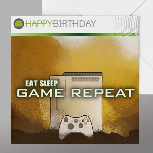 Gaming Geburtstagskarte Call of Duty Style