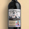 CADEAUX.COM - Bouteille de vin de Bordeaux Personnalisée 2 Photos - Bouteille de vin Bordeaux AOC - Bouteille de vin Personnalisable avec photos personnalisé - Cadeau Anniversaire Homme Femme