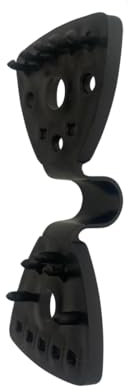 Keroppa, Clips para Malla de Sombreo, Clip de Fijación para Malla de Ocultación, Toldos, Máxima Fijación y Resistencia, Plástico de Alta Resistencia. (25)