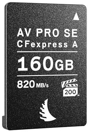 Angelbird - AV PRO SE CFexpress A 2.0-160 GB - High-speed CFexpress 2.0 Type A Memory Card - Compatible with Sony Alpha and Sony FX Cameras - up to 8K RAW Video and Photo