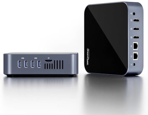 DreamQuest Mini PC Ιntel Ν95 Prozessor 32GB +1TB SSD Mini Desktop PC 4K@60 Hz/Gigabit Ethernet Geeignet für den täglichen Bürogebrauch