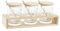 AZUCARERO SET 3 CRISTAL BAMBU 28X10X13,5 300ML