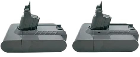 6800mAh 21.6V Batterie D'aspirateur Lithium Ion Compatible Avec Dyson V6 DC58 DC59 DC61 DC62 DC74 SV07 SV03 SV09(9800mAh 2pcs)