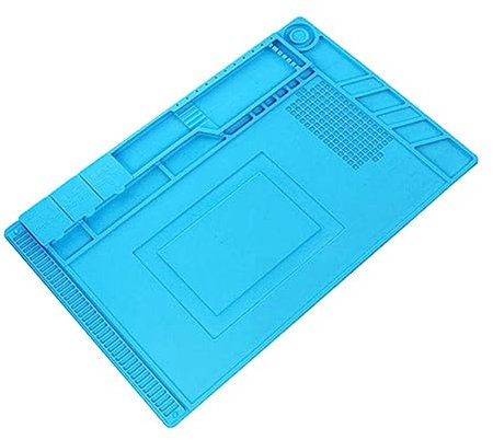 HAPINARY Silicone Heat-resistant Working Mat Für Präzise Reparaturen Magnetische Schraubenspeichermatte Für Handys Und Elektronik Antistatische Lötstation-matte Für Kleine Für Sichere