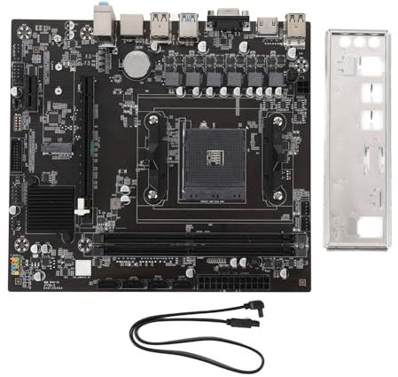 Placa Base de la Computadora B450, 2X DDR4 64GB M ATX Gaming Placa Base para 5 5600x, para 9 3950x, para 7 5800x, AM4 Socket, NVME M.2 Ranuras, 1 X PCIe3.0 X16, 4X SATA3.0
