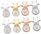 BESTYASH 8pcs Earring Lifters for Droopy Ears Replacement Earring Backs and Colors Comfortable Elegant Support for Women and Girls