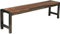XIAOYIWIN Gartenbank for den Außenbereich, Holzbänke for den Außenbereich, Terrassenstuhl, Bank, wetterfeste Essbank for den Außenbereich, Sitzgelegenheiten aus Holzlatten(150x30x43cm)