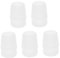 LOORGVEL Lot de 5 Embouts Buccaux Souples en Silicone pour Bouteilles d'eau Valve de Morsure Confortable et Ergonomique Réutilisables et Solide pour Sport et Randonnée