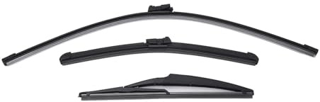 Limpia Parabrisas Para Fiat 500 500C 500L 2009-23 Parabrisas Parabrisas Trasero Ventana Cepillos Piezas Coche Juego 3 Escobillas Limpiaparabrisas Delanteras Y Traseras Escobillas limpiaparabrisas coch