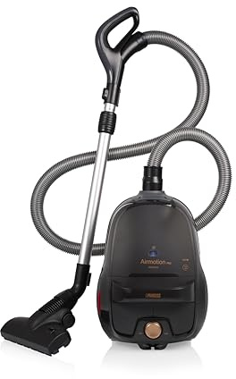 Princess Airmotion Pro, Funzione profumo per aria fresca, Leggero & Compatto & grande capacità 4L, 800W, 20kPa, filtro HEPA, 12m raggio, 68dB, aspirapolvere con sacco 336090