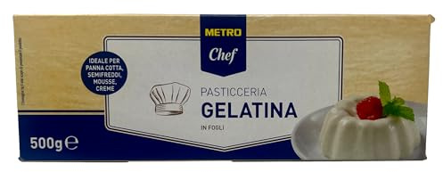 GELATINA IN FOGLI Professionale 500 Grammi -My Chef-