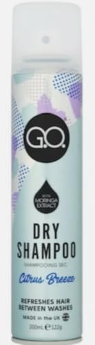 G.O. Dry Shampoo Citrus Breeze 200ml - Refreshing Scent