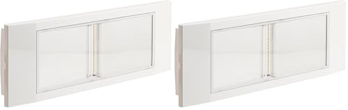 Beghelli Lampada Emergenza 1499 E Led 11w Completa Di Batteria Litio Slim Nuova (Confezione da 2)