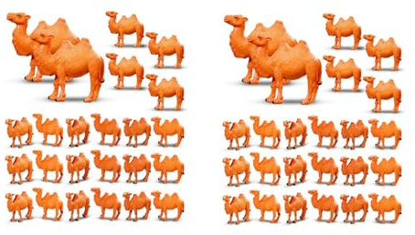 Cryofu 48 StüCk Kamelfiguren, Miniaturspielzeug, Kamelmodelle, Tierfiguren für Kuchendekorationen, Heim-Desktop-Ornamente, Dekoration