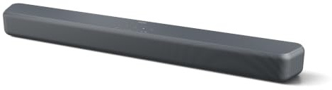 PHILIPS TAB5201 2.0 Soundbar con uscita max 160W, Dolby Digital Plus, DTS Virtual:X, Audio Intellisound AI, Bluetooth LE 5.4, HDMI ARC, Ingresso ottico e USB – Gun Metal