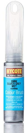 Hycote Brush and Scratch Repair Nib Touch Up Paint, BMW Silver Grey (Metallic), 12.5 ml