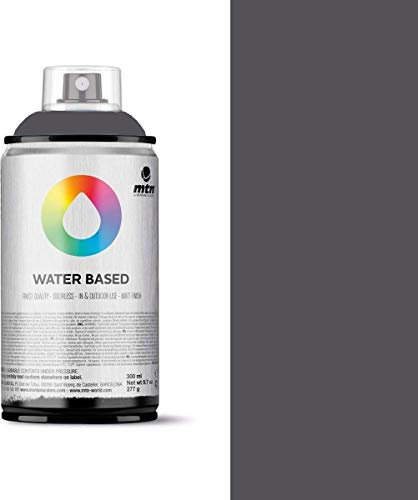 mtn Spray de Pintura Water Based Gris Antracita (300 ml)