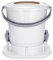 YXCKG Manueller Wäscheschleudern, Schleudertrockner, Camping Waschmaschine Für Kleidung, Platzsparend, Trocknungsmaschine Handbetrieben Für Campingwohnungskleidung (Color : White)