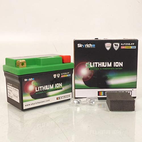 Batterie Lithium Skyrich compatible avec Auto YTZ5S-BS / HJTZ5S-FP / 12V 1.6Ah