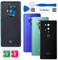 Eonpam Akkudeckel für OnePlus 8 Pro Rückseite Glas Original Backcover Back Glas Ersatz Reparatur Set mit Kameraobjektiv (Schwarz)