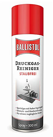 Druckluft Dose, Spray, 300 ml, entfernt Staub, Fussel und Partikel auf empfindlichen Gegenständen und Geräten