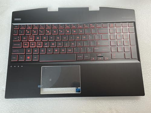 Funda superior para teclado HP Omen 15-DH L61524-B31 US International Palmrest