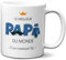 L'Esprit Des Anges Tasse-Mug Cadeau Papa -Meilleur Papa du Monde- Idée Cadeau Humour Papa Original Anniversaire Fête de Pères