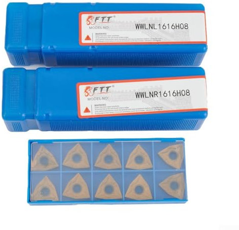 Premium CNC Metall Drehmaschine Drehwerkzeuge Set, 2er-Pack, geeignet für Gusseisen und Materialien mit hoher Härte